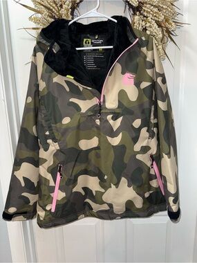 Gator Waders Jacket with Pink Accents